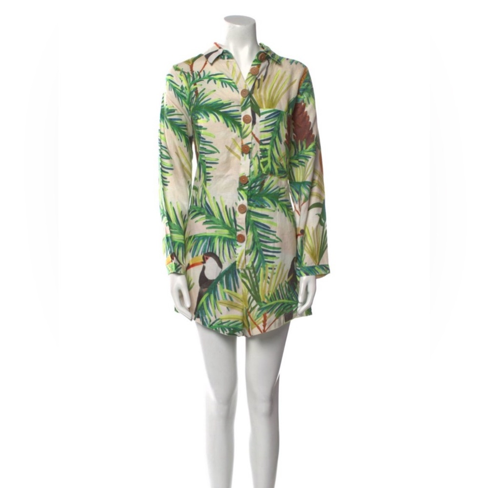 Farm Rio Linen Romper